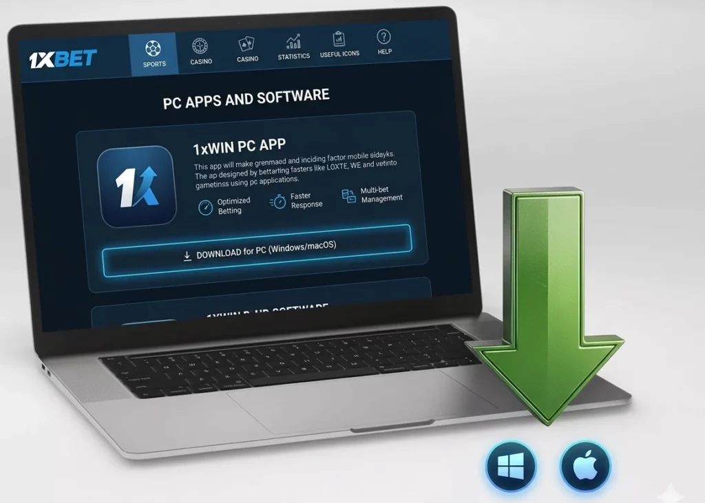 1xBet Download for PC