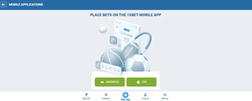 1xBet apk download for android nepal