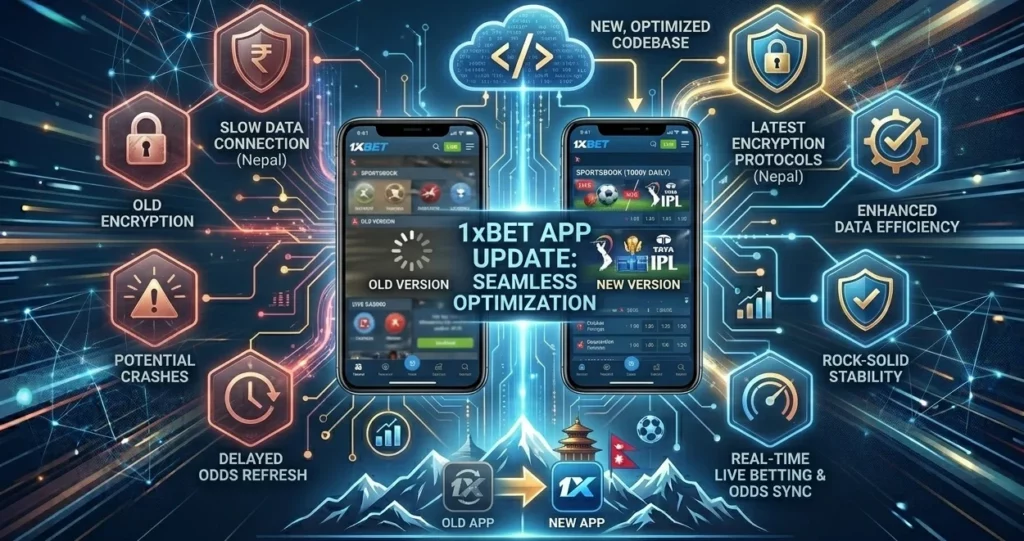 1xBet app update download new version